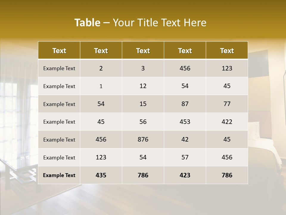 Relax Getaway Vacation PowerPoint Template