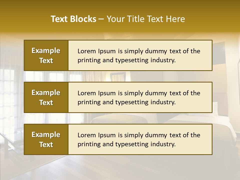 Relax Getaway Vacation PowerPoint Template