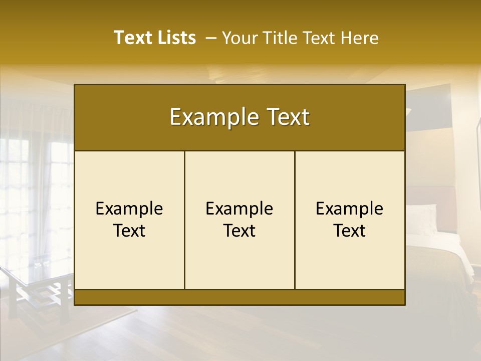 Relax Getaway Vacation PowerPoint Template
