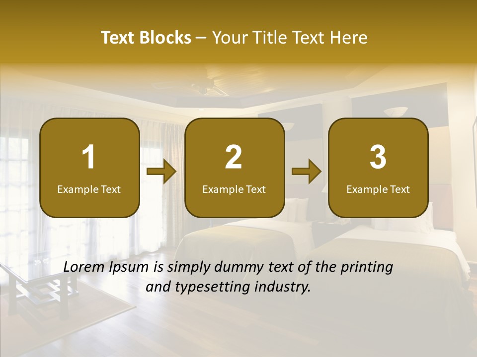 Relax Getaway Vacation PowerPoint Template