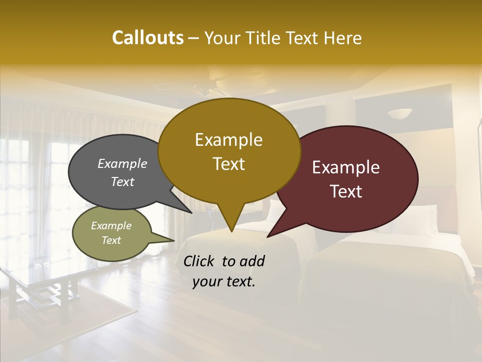 Relax Getaway Vacation PowerPoint Template