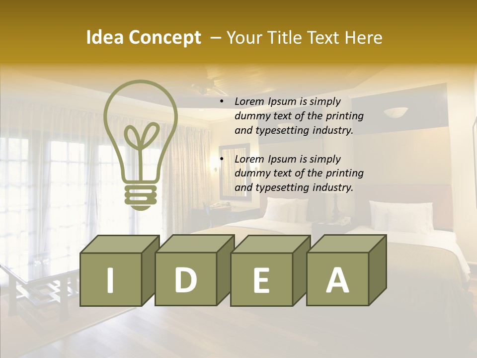 Relax Getaway Vacation PowerPoint Template