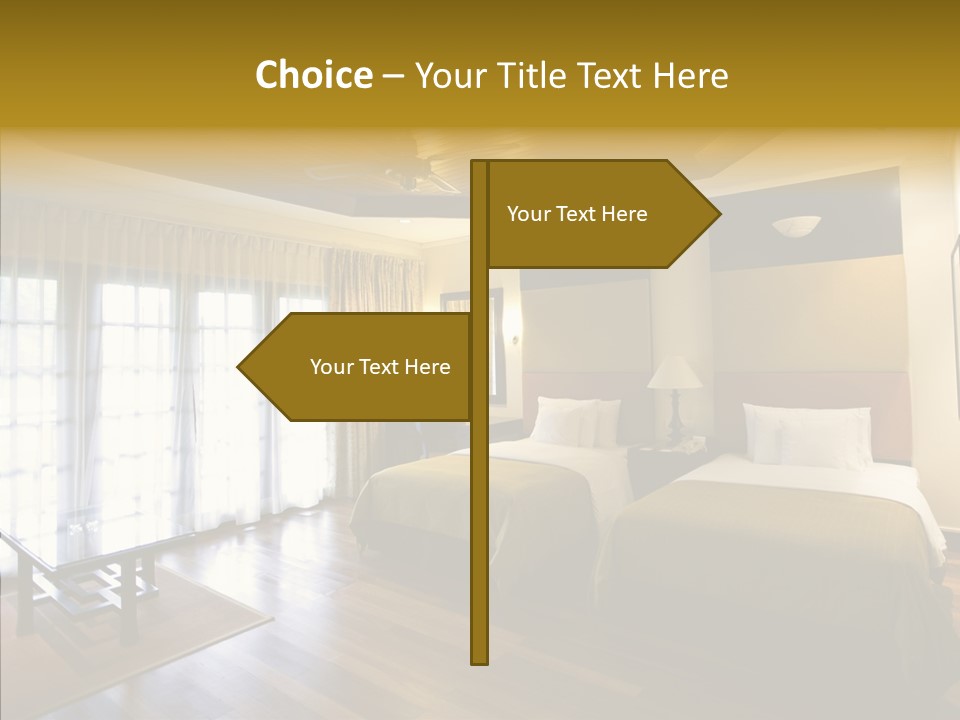 Relax Getaway Vacation PowerPoint Template