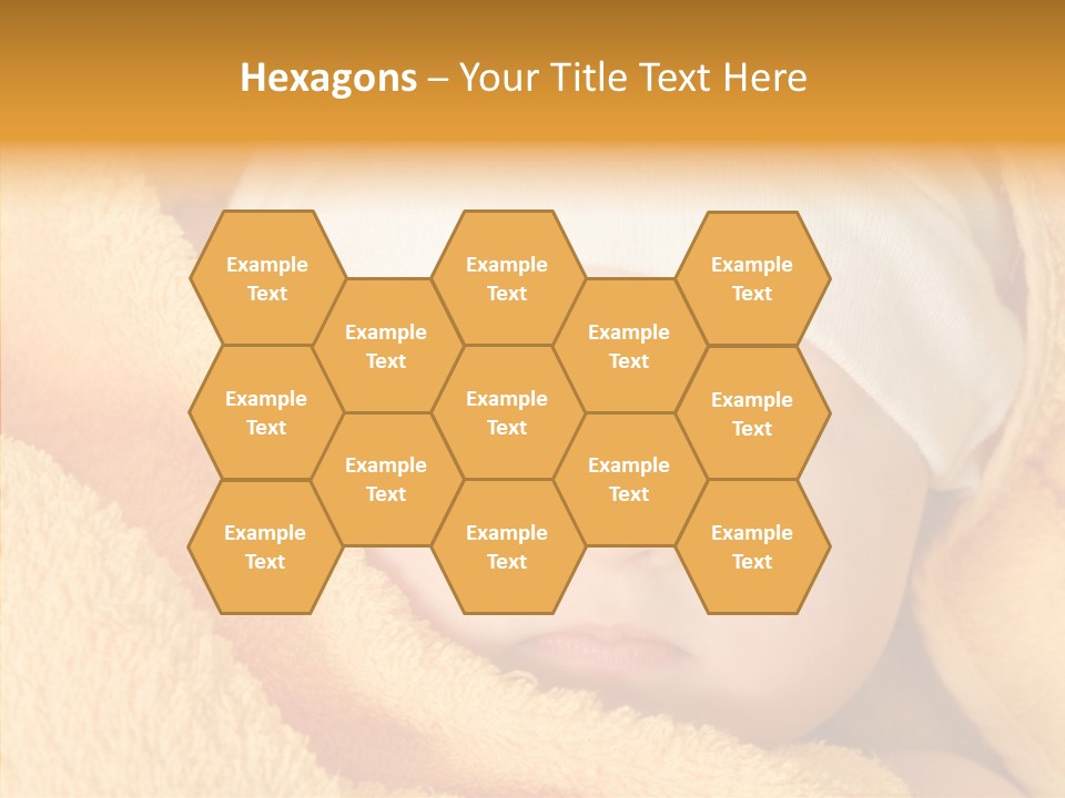 Bathing Girl Curious PowerPoint Template