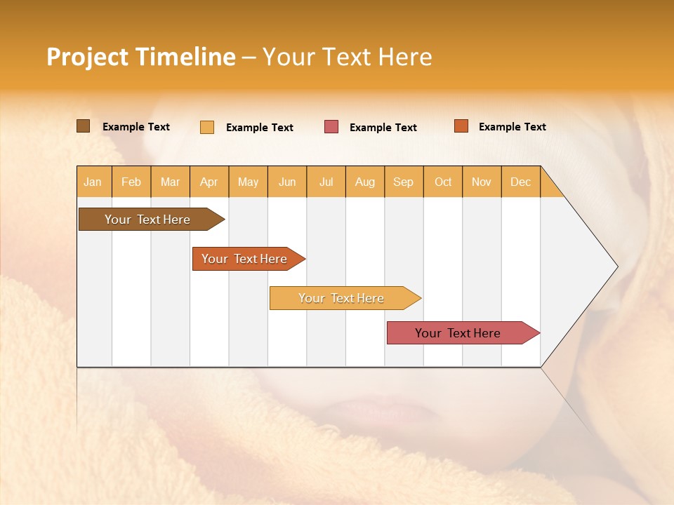 Bathing Girl Curious PowerPoint Template