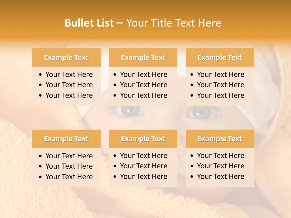 Bathing Girl Curious PowerPoint Template