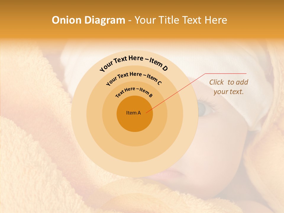 Bathing Girl Curious PowerPoint Template