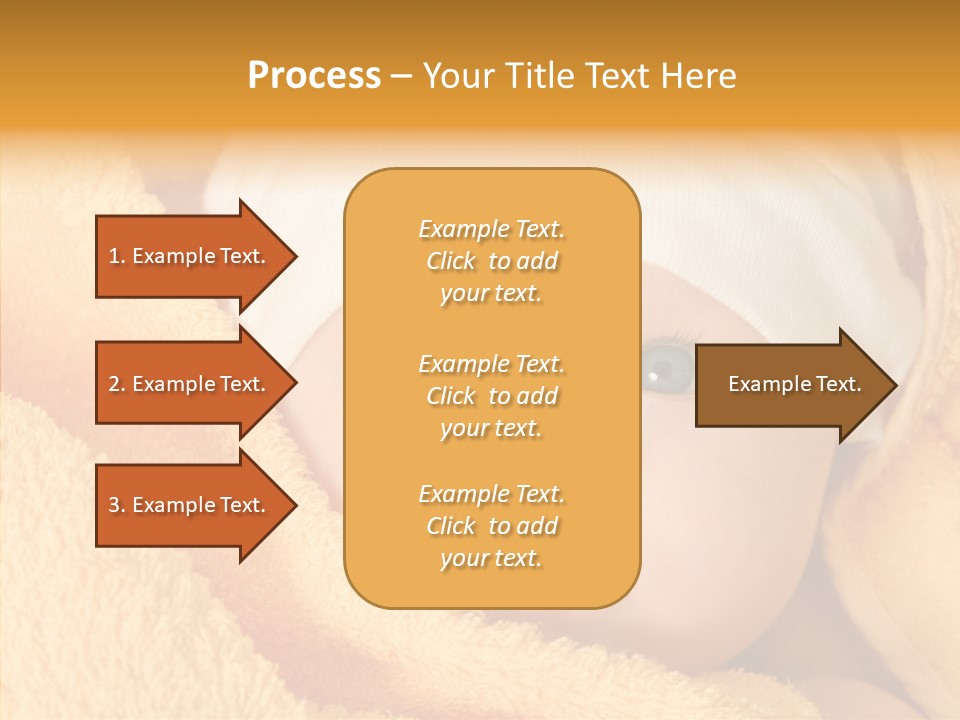 Bathing Girl Curious PowerPoint Template