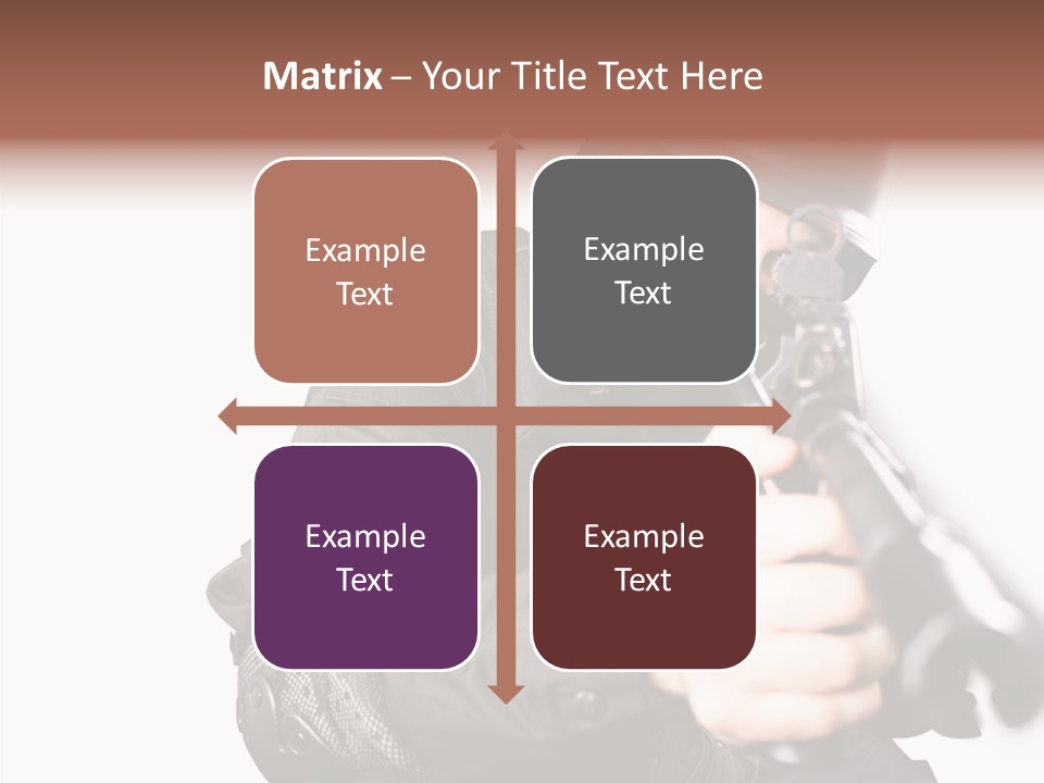 Brave Guns Enemies PowerPoint Template