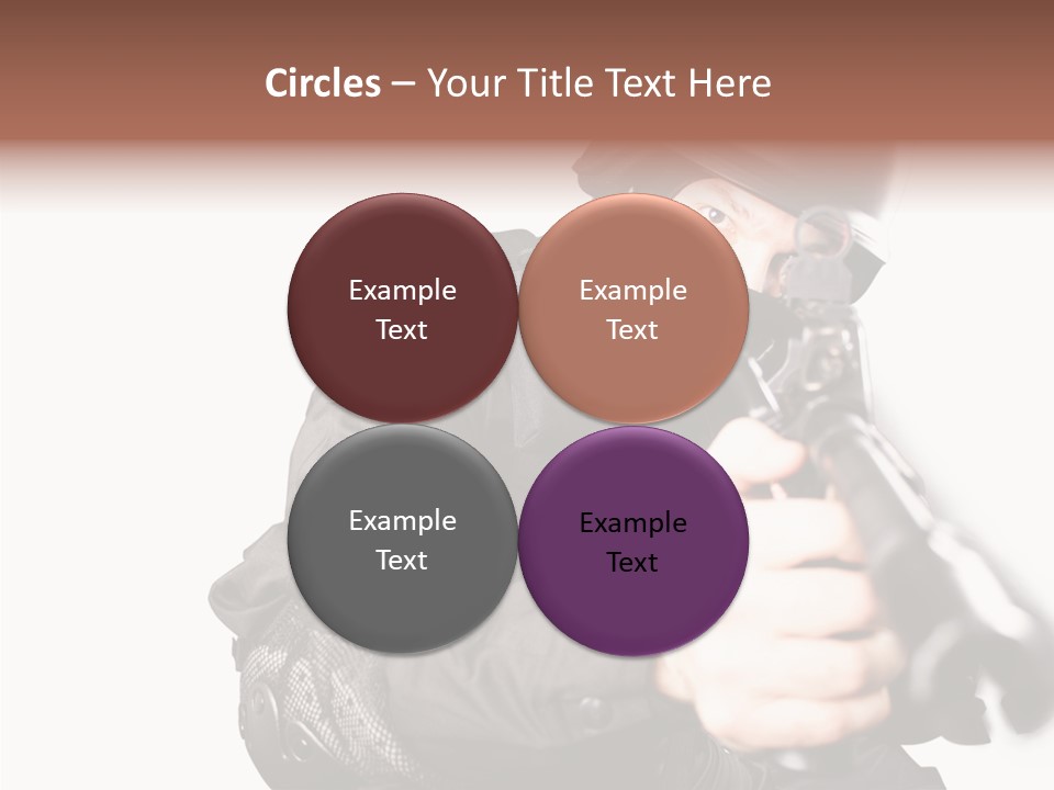 Brave Guns Enemies PowerPoint Template