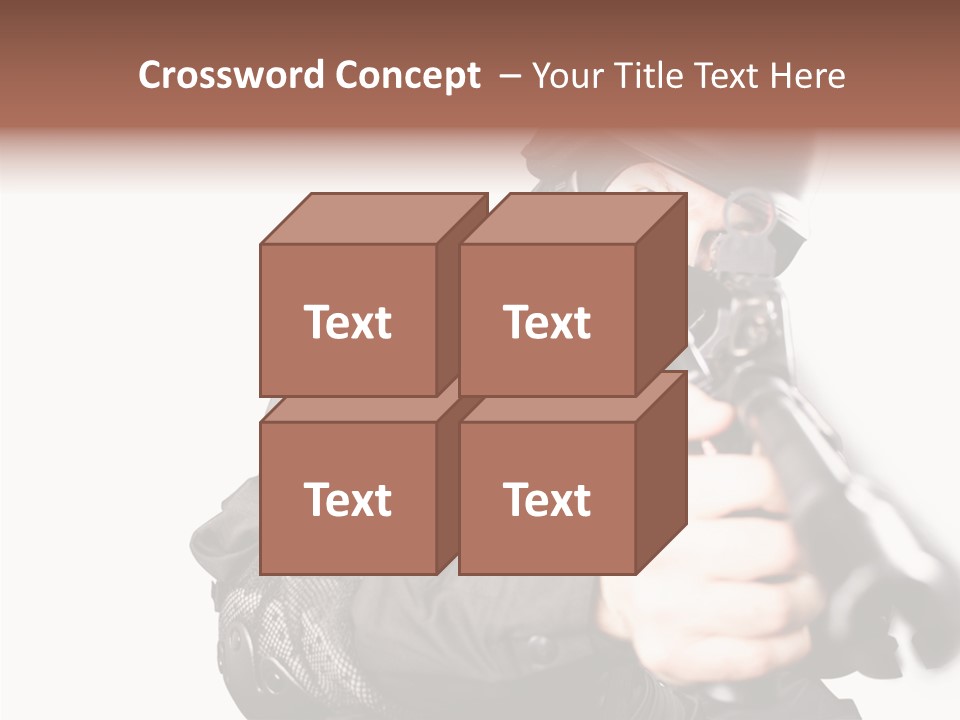 Brave Guns Enemies PowerPoint Template