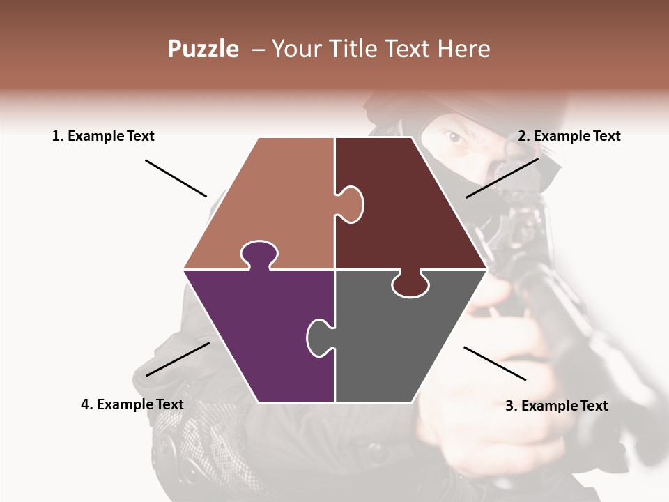 Brave Guns Enemies PowerPoint Template