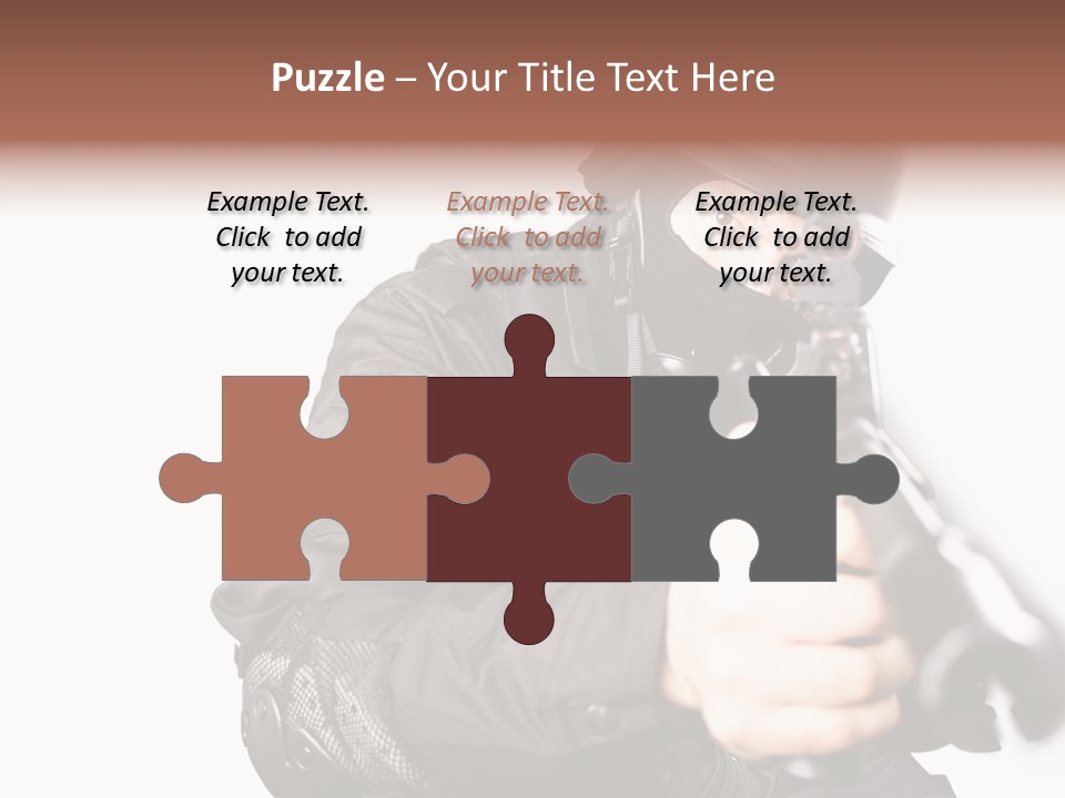 Brave Guns Enemies PowerPoint Template