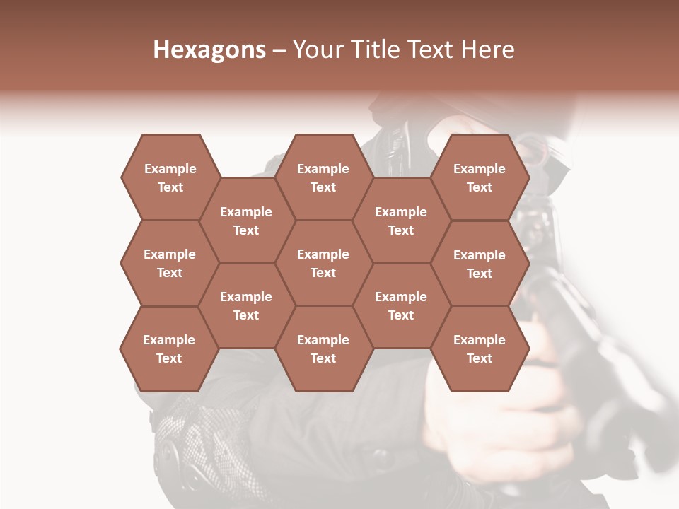 Brave Guns Enemies PowerPoint Template