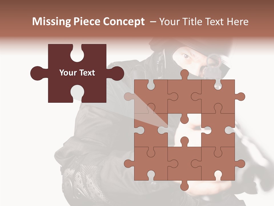 Brave Guns Enemies PowerPoint Template