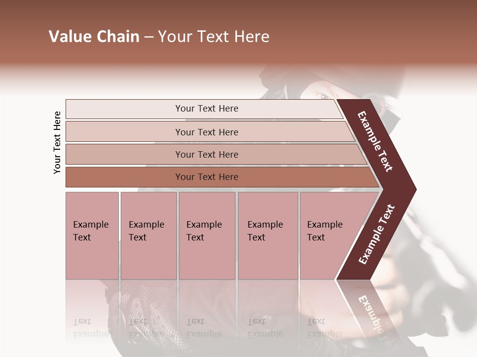 Brave Guns Enemies PowerPoint Template