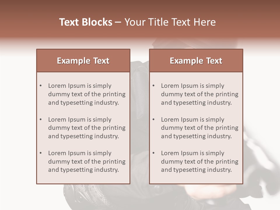 Brave Guns Enemies PowerPoint Template
