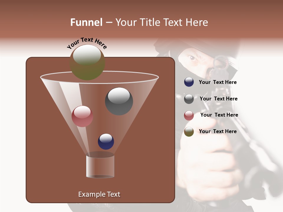 Brave Guns Enemies PowerPoint Template