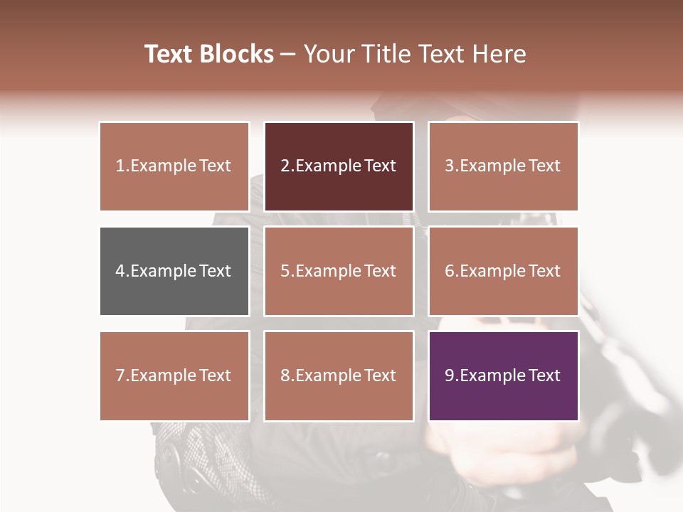 Brave Guns Enemies PowerPoint Template