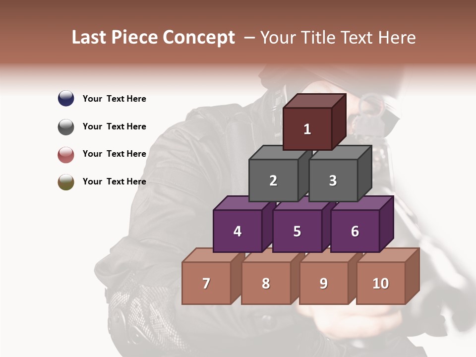 Brave Guns Enemies PowerPoint Template