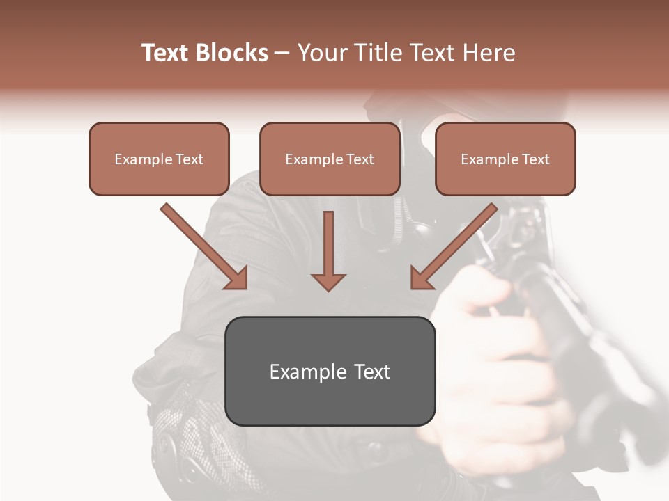 Brave Guns Enemies PowerPoint Template