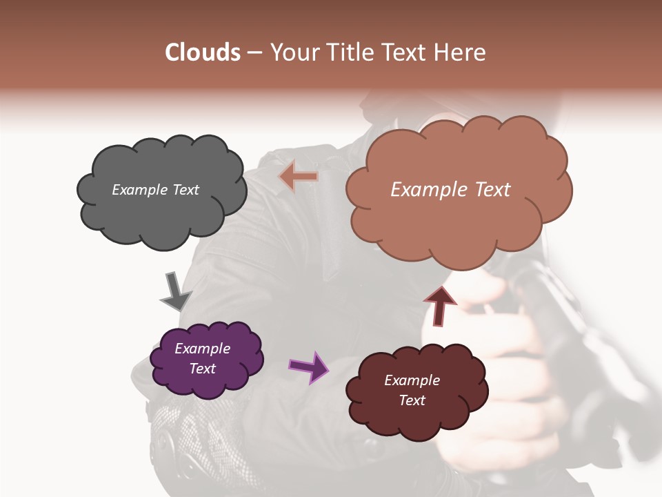 Brave Guns Enemies PowerPoint Template
