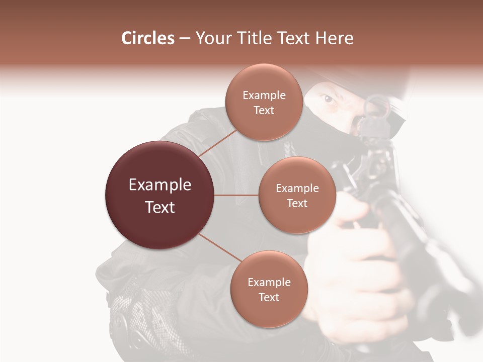 Brave Guns Enemies PowerPoint Template