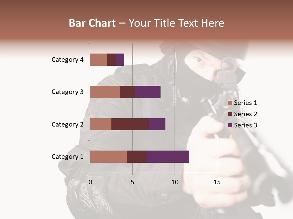 Brave Guns Enemies PowerPoint Template