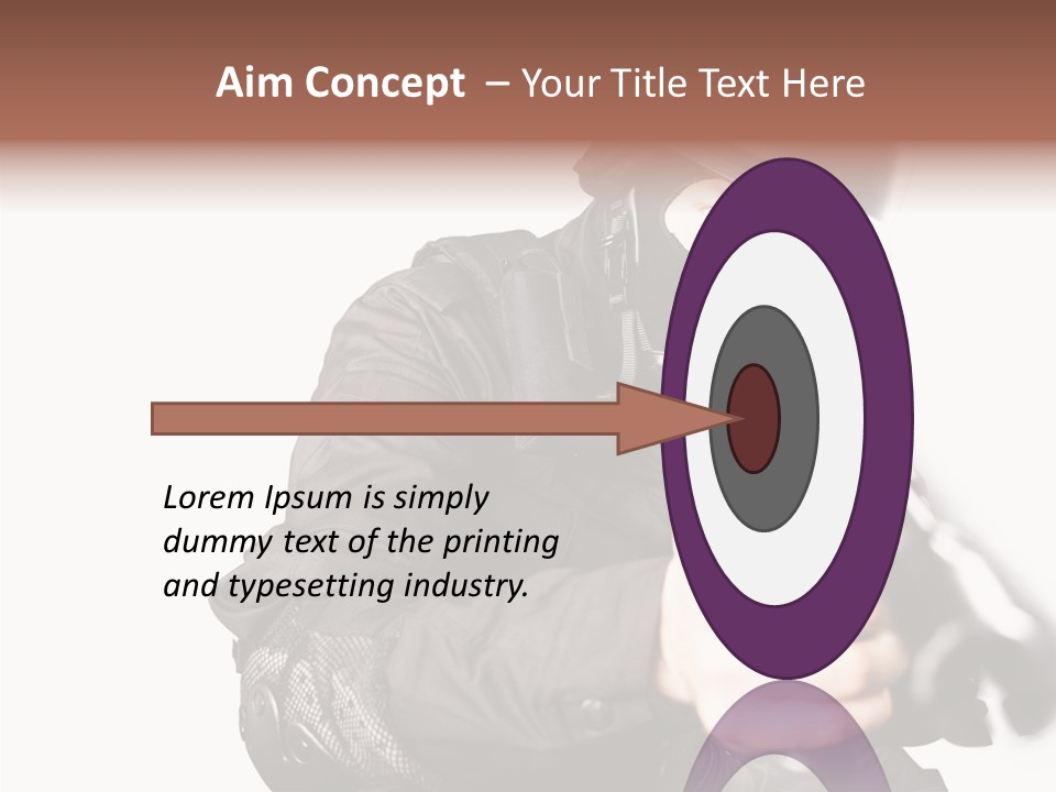 Brave Guns Enemies PowerPoint Template