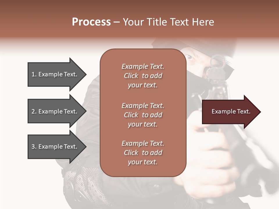 Brave Guns Enemies PowerPoint Template