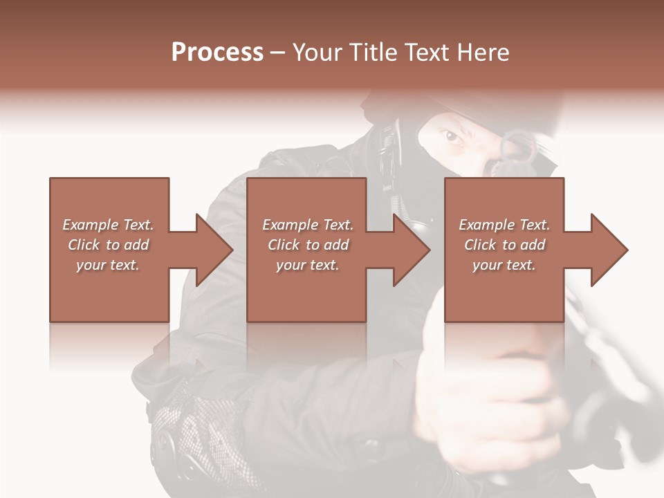 Brave Guns Enemies PowerPoint Template