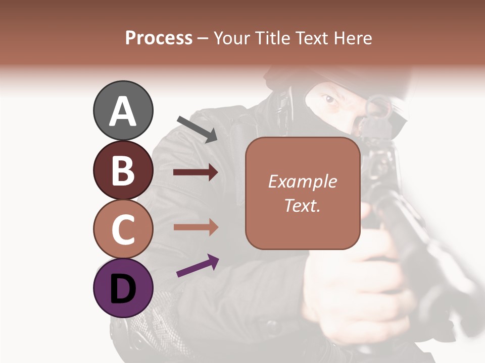 Brave Guns Enemies PowerPoint Template