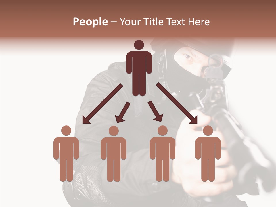 Brave Guns Enemies PowerPoint Template