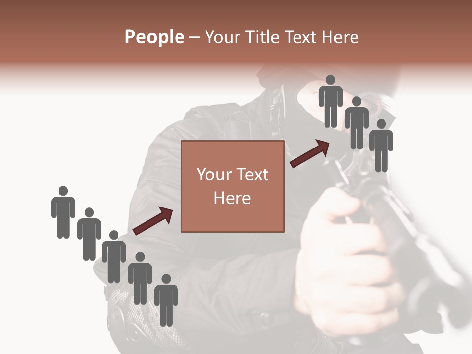 Brave Guns Enemies PowerPoint Template