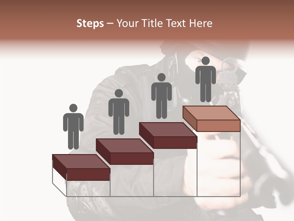 Brave Guns Enemies PowerPoint Template