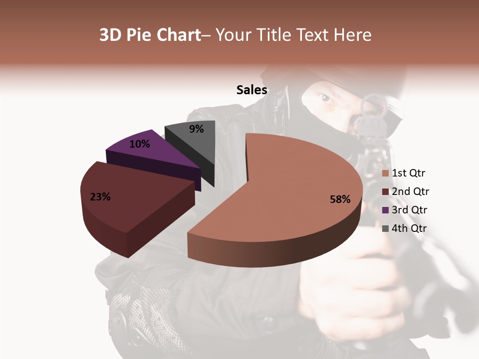 Brave Guns Enemies PowerPoint Template
