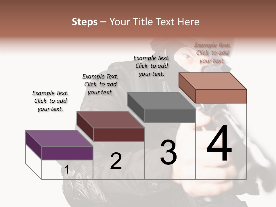 Brave Guns Enemies PowerPoint Template