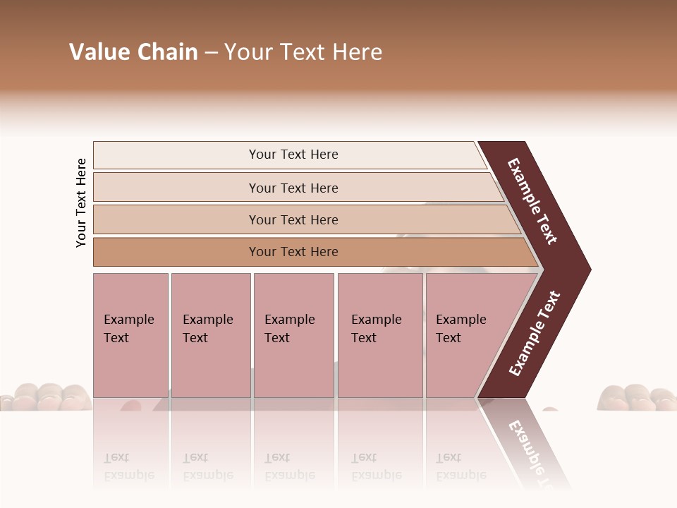 Empty Observing Peek PowerPoint Template