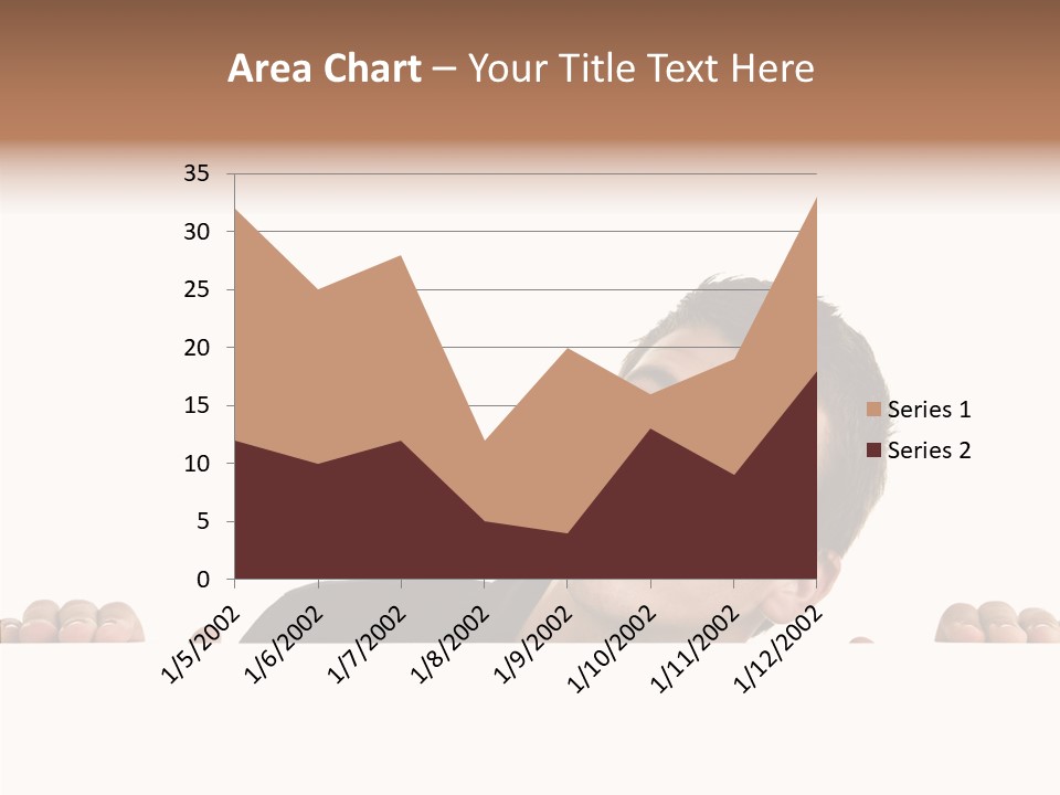 Empty Observing Peek PowerPoint Template