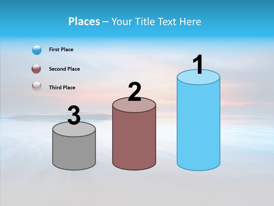 Summer Sand Touristic PowerPoint Template