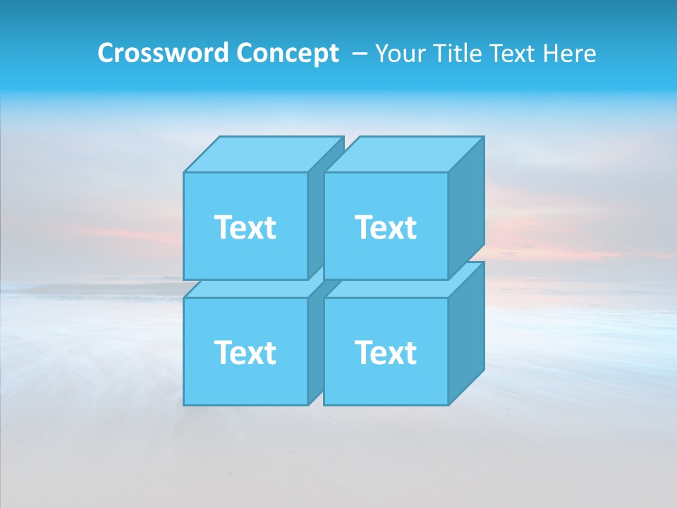 Summer Sand Touristic PowerPoint Template