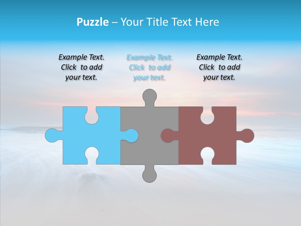 Summer Sand Touristic PowerPoint Template