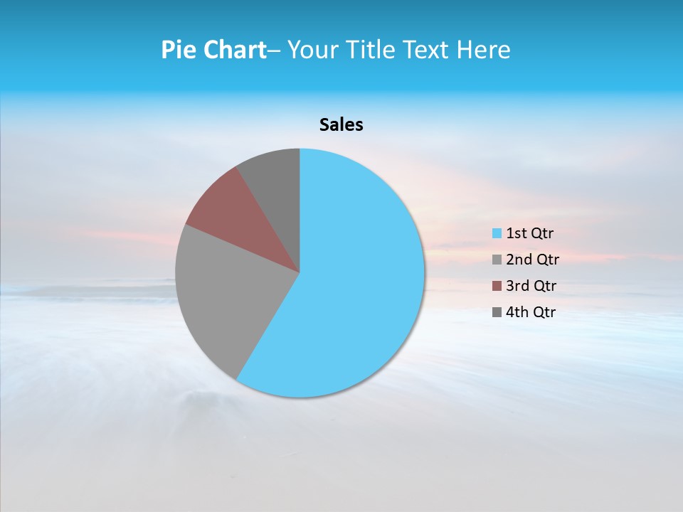 Summer Sand Touristic PowerPoint Template