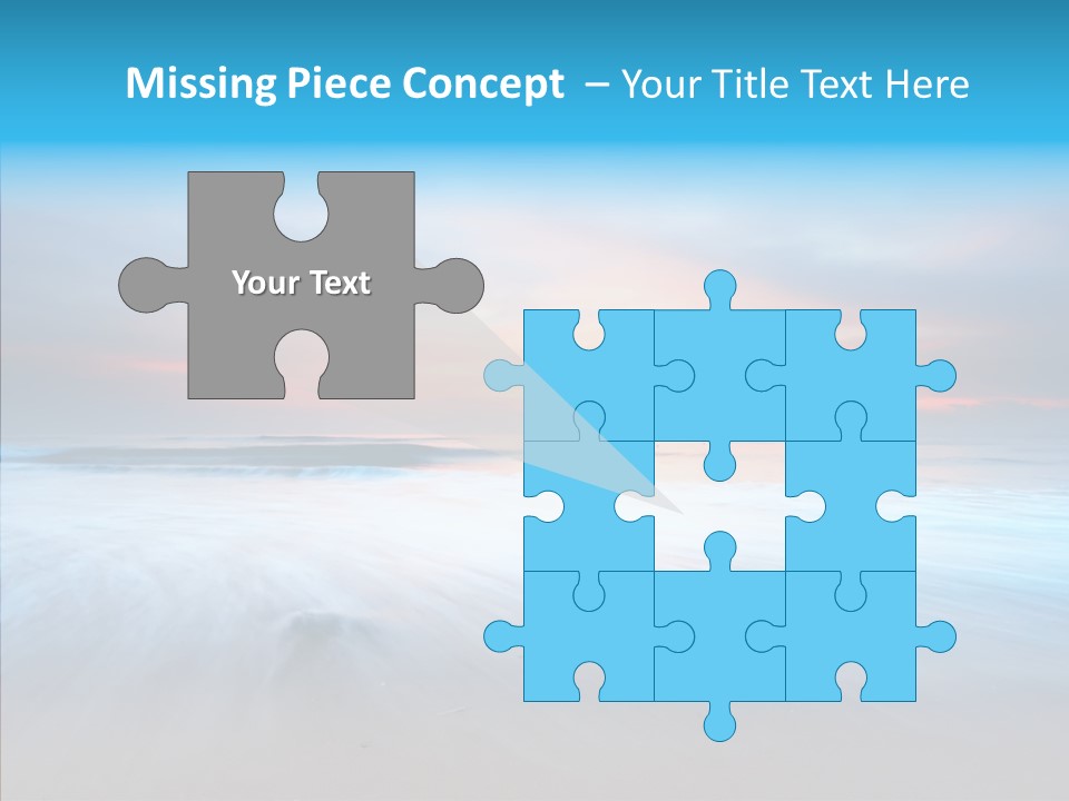 Summer Sand Touristic PowerPoint Template