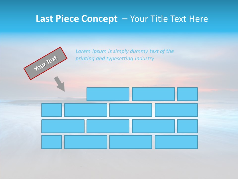 Summer Sand Touristic PowerPoint Template