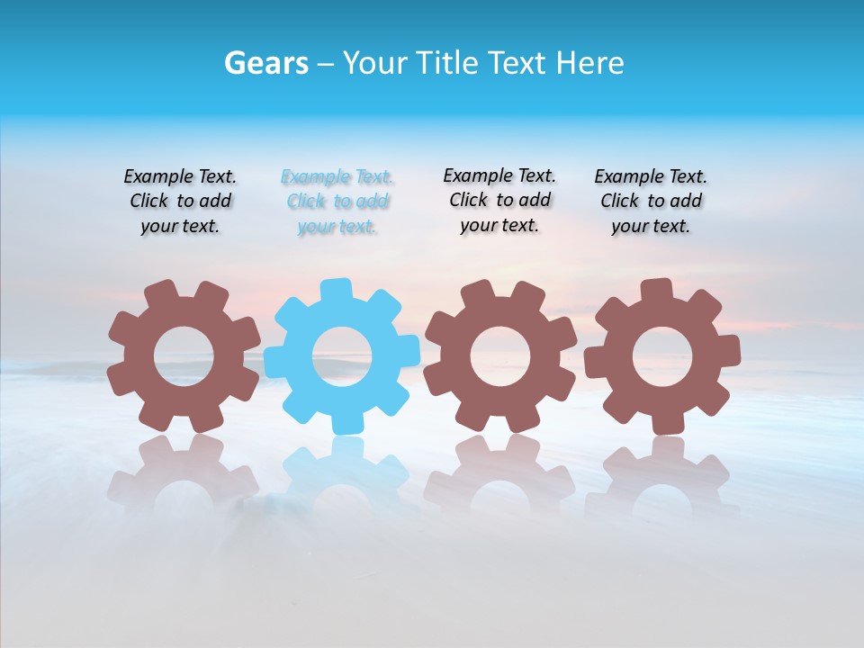 Summer Sand Touristic PowerPoint Template