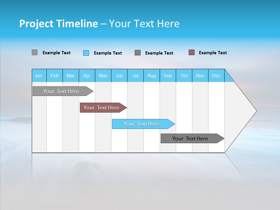 Summer Sand Touristic PowerPoint Template