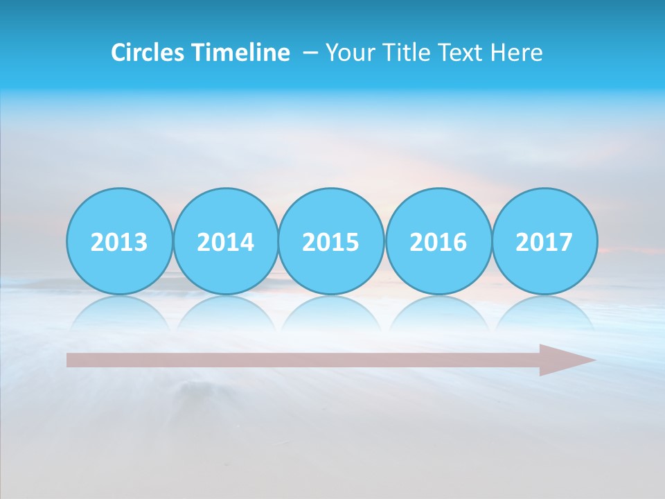 Summer Sand Touristic PowerPoint Template