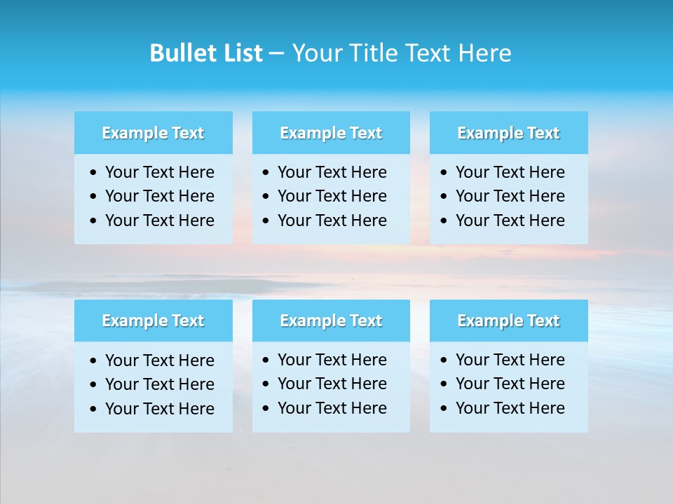 Summer Sand Touristic PowerPoint Template