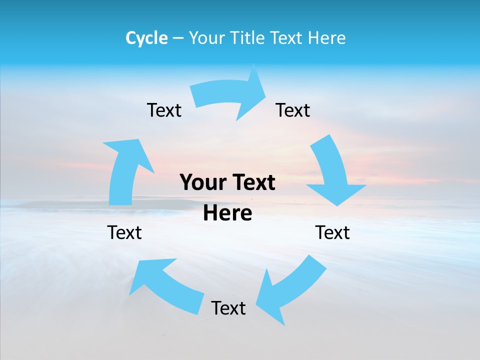 Summer Sand Touristic PowerPoint Template